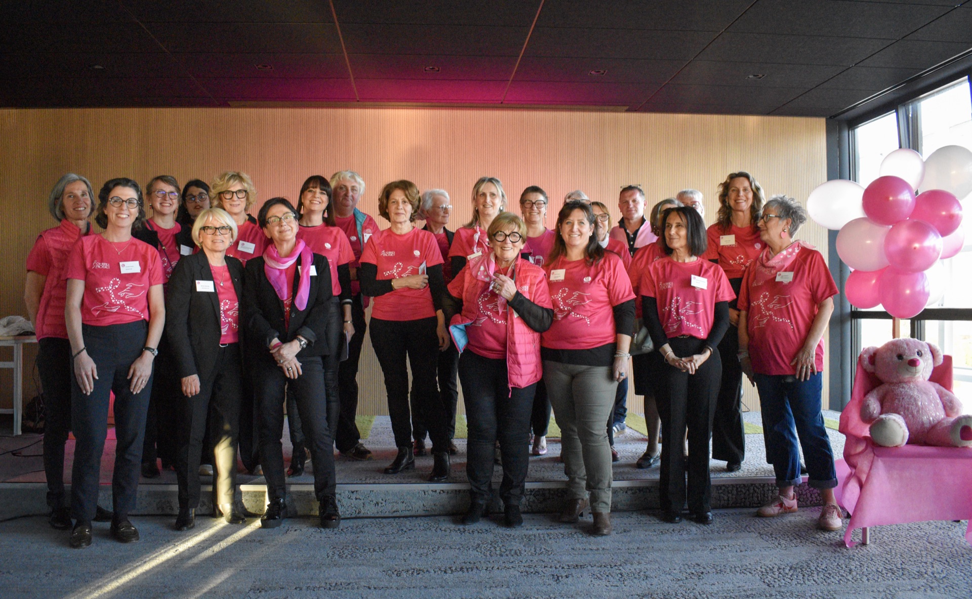 Équipe du Comité Féminin 49 prête pour Octobre Rose 2026